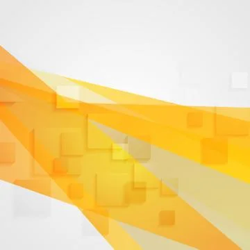 Abstract orange concept tech minimal background Stock Illustration