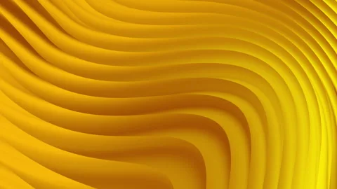 Abstract orange curved lines motion background Stock Footage 342231136