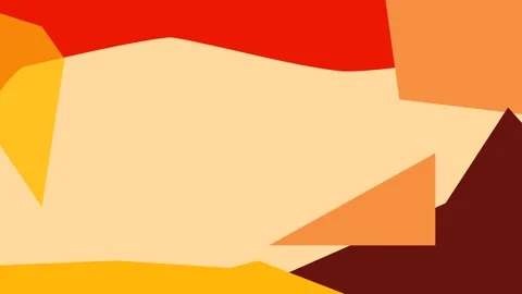 Abstract orange design with flowing lines. Perfect for web signs, business cards Stock Footage 273982804