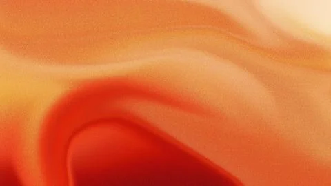 Abstract Orange Fluid Gradient Background with Warm Waves Illustration