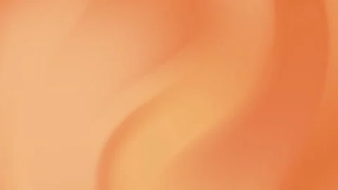 Abstract orange fluid wave background with smooth gradient curves Stock Footage 324013436