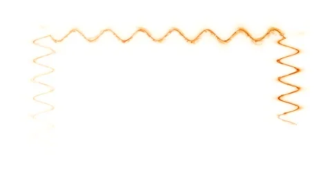 Abstract Orange Frame Stock Footage 284403191