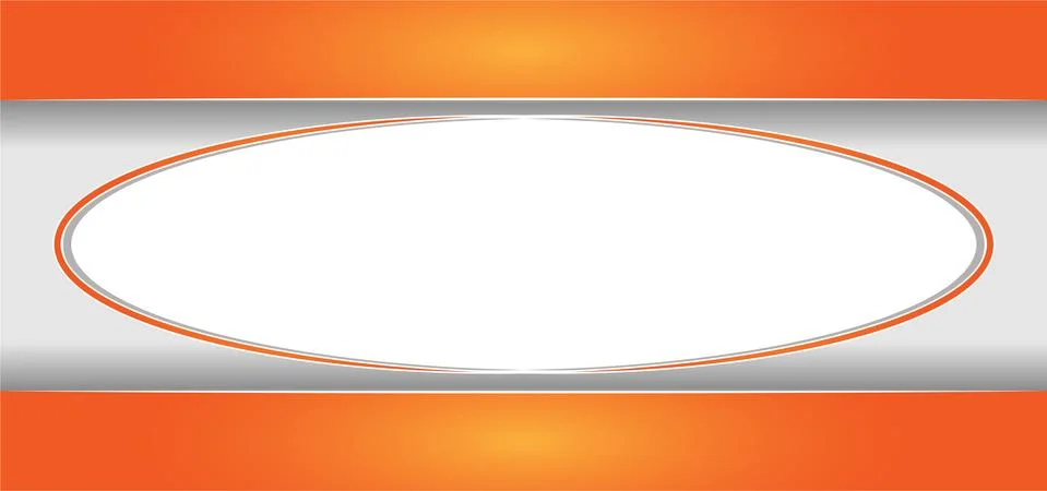 Abstract orange frame or background Stockillustratie