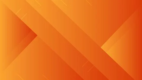 Abstract Orange Geometric Background With Diagonal Patterns Stock Illustration