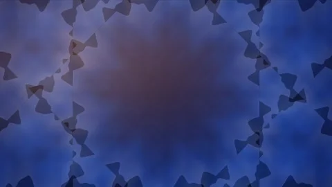 Abstract orange geometric pattern background circle gradient animation Stock Footage 336532202