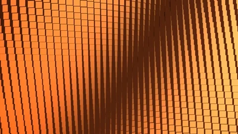 Abstract orange geometric pattern background. 2d animation Stock Footage 341818020