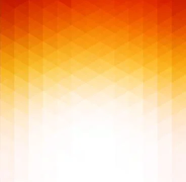 Abstract orange geometric technology background Stock Illustration