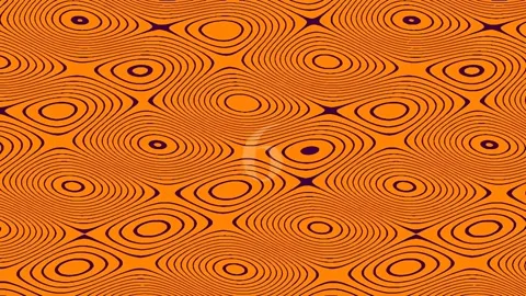Abstract orange geometric wave pattern background for creative design project Stock Footage 342094861