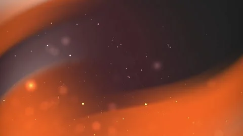 Abstract Orange Glow Background with Soft Light Particles Video stock 323488118