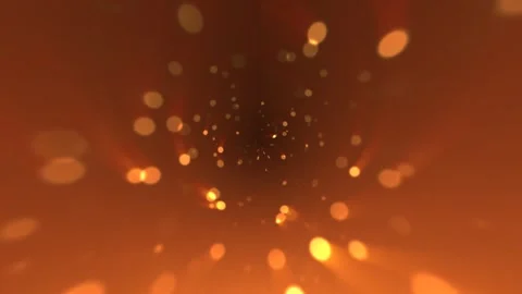Abstract Orange Glow Stock Footage 289136198