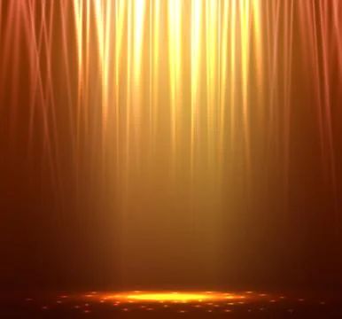 Abstract orange glowing background Stock Illustration