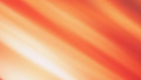 Abstract orange gradient backdrop featuring soft diagonal light rays Stock Illustration