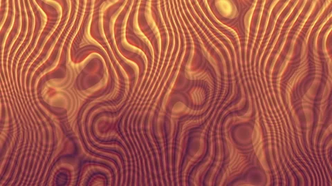 Abstract orange gradient background with curved lines and circles Stock Footage 286135801