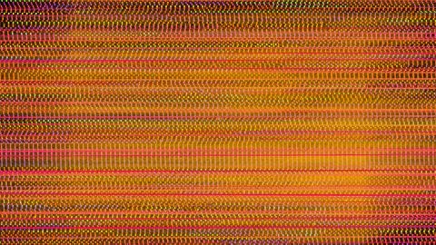 Abstract orange gradient background with geometric shapes and horizontal pink イラスト素材