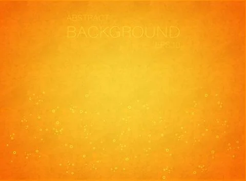 Abstract orange gradient background with grunge texture Stock Illustration