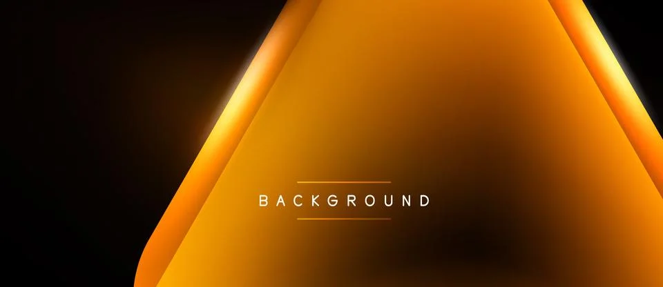 Abstract orange gradient background. Minimalist design with text element. Dar Stock Illustration
