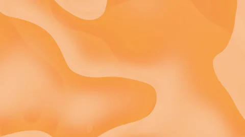 Abstract orange gradient background with smooth shapes Stock Footage 301201069