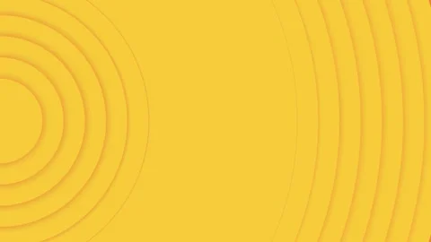 Abstract orange gradient circles pristine backdrop loop animation. Stock Footage 286409070