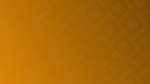Abstract Orange half tone glowing random dots technology background Stock Footage 296054431