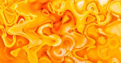Abstract orange illustration of wavy patterns with light on them Stock Illustration
