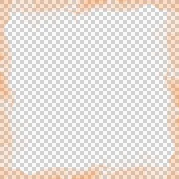 Abstract Orange Ink Frame Stock Photos
