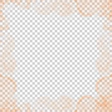 Abstract Orange Ink Frame Stock Photos