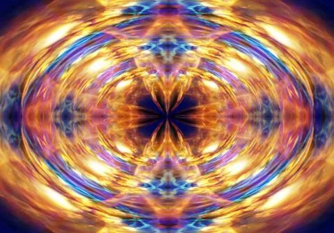 Abstract Orange Light Pattern Abstract orange light pattern against a dark... Foto stock