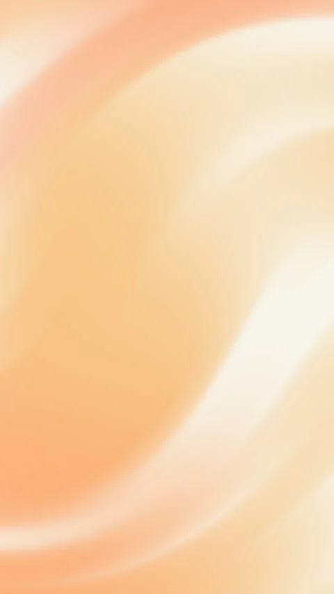 Abstract Orange Light Wave Flowing on Soft Gradient Background Video stock 334492493