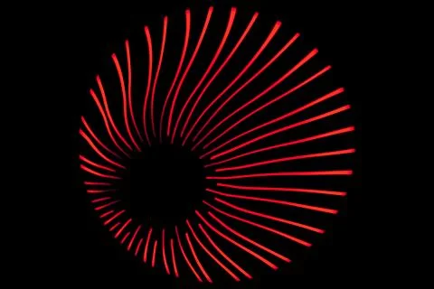 Abstract orange lighted background sun rays Stockillustratie