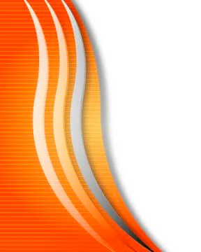 Abstract orange linear background Ilustración de archivo