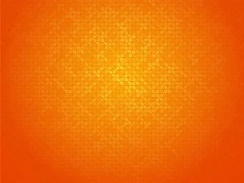 Abstract orange linking dots background Stock Illustration