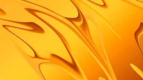 Abstract orange liquid flowing creative wave background 스톡 일러스트