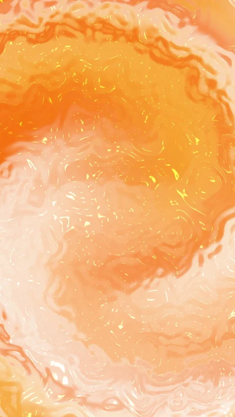 Abstract orange liquid texture close up for design and background Stock Footage 330311130