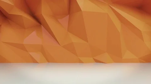 Abstract orange Metallic Background Random Motion, 3d Loopable Animation 4k Vidéo 71473479