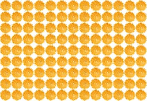 Abstract orange minimal print Stock Illustration