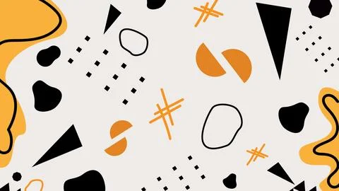 Abstract orange motion wave background Stock Illustration