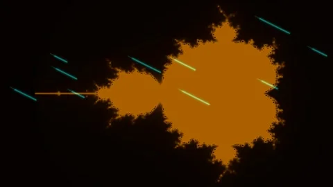 Abstract orange organic splatter effect on black background for motion graphi Stock Footage 335463075