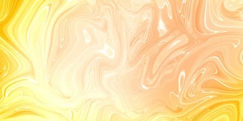 Abstract orange paint background. Acrylic texture with marble pattern イラスト素材