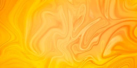 Abstract orange paint background. Acrylic texture with marble pattern イラスト素材