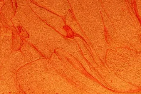 Abstract Orange Painted Background. Stock Photos