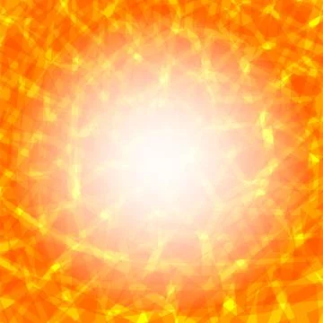 Abstract Orange Pattern Illustrazione stock