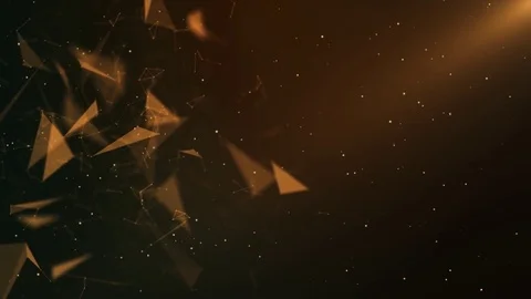 Abstract Orange Plexus Particle Background 스톡 동영상 83298398