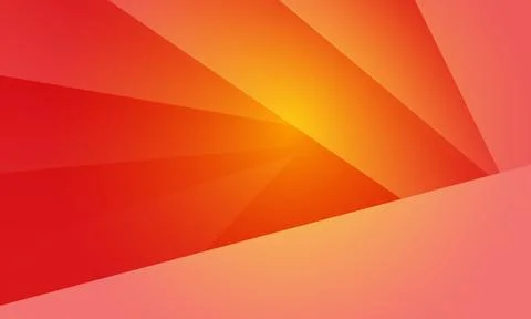 Abstract orange polygon triangles shape pattern background Stock Illustration