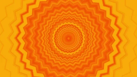 Abstract orange radial wave burst with glowing concentric motion background Stock Footage 336286598