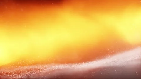 Abstract orange red blurry wavy loop animation background Stock Footage 337571533