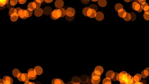 Abstract orange red bokeh pattern background whith copy space Stock Photos