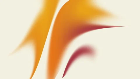 Abstract Orange Red Gradient Wave Background Animation Loop. Stock Footage 329925417