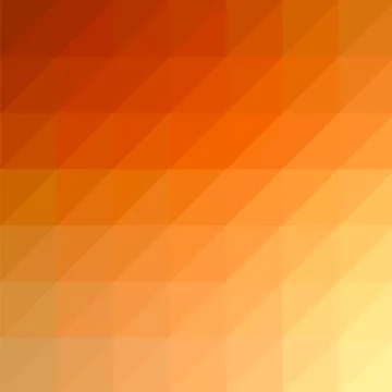 Abstract Orange Red Modern Mosaic Pattern Illustrazione stock