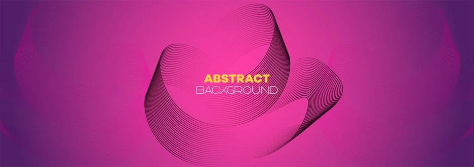 Abstract orange-red smooth element swoosh speed wave modern stream background Stock Illustration