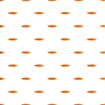 Abstract orange red yellow brushstroke seamless pattern Stock Illustration